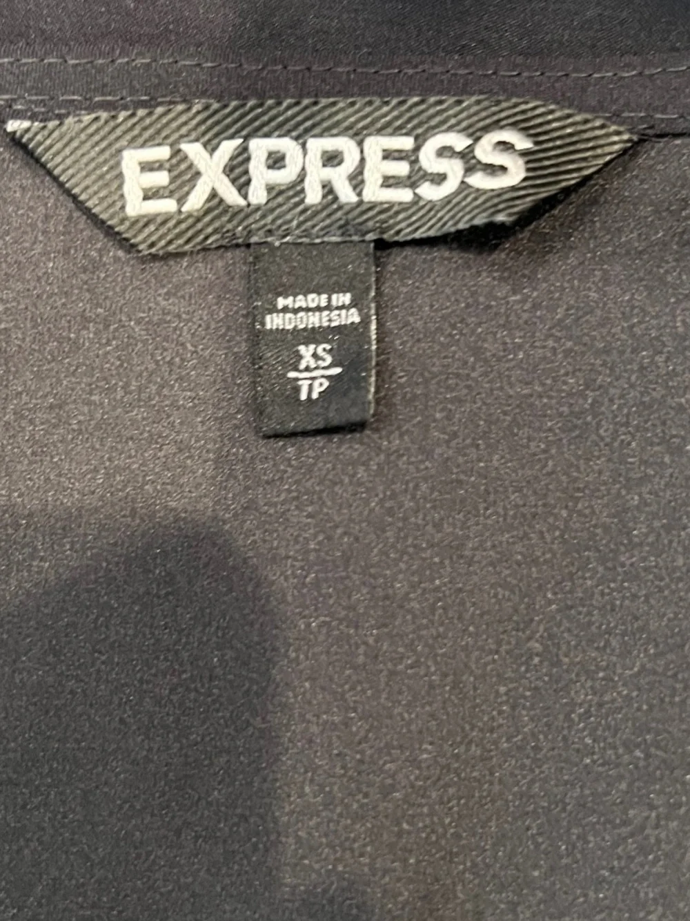 Express black blouse